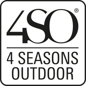 4 Seasons Outdoor Axel koffietafel vierkant 80 x 80 cm (H30) teak tafelblad - afbeelding 4