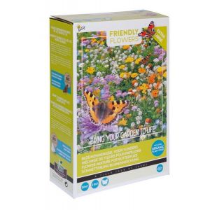 Buzzy® Friendly Flowers XL Vlinders laag 50m² - afbeelding 1