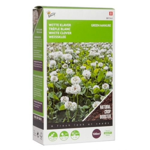 Buzzy® Groenbemester Witte Klaver 100 gram(8) - afbeelding 3