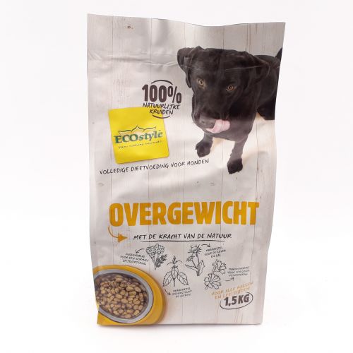 Ecostyle Hond overgewicht 1.5kg