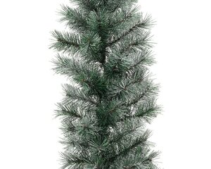 EVERLANDS Canada garland frosted dia25-L270-H13cm groen/wit