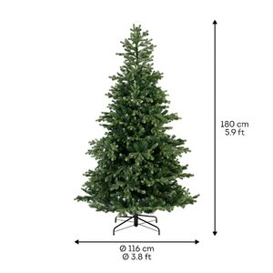 Everlands Geneva fir groen dia116-H180cm - afbeelding 6