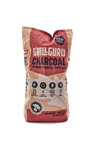 Grill Guru charcoal European Oak 10 KG