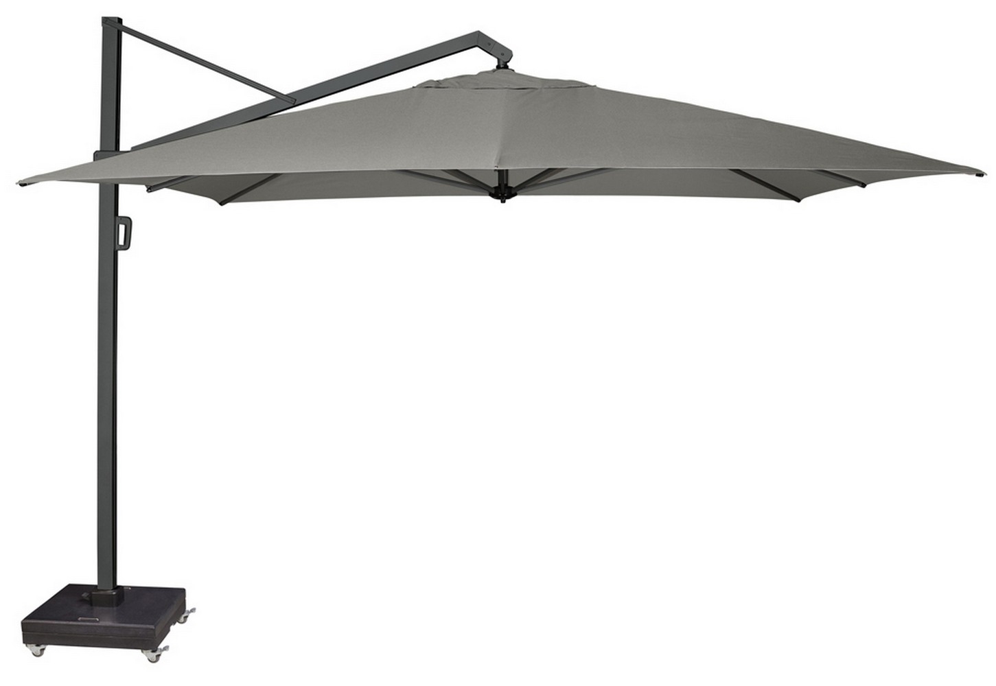 Platinum zweefparasol Icon Premium 350x350 Manhattan Tuindorado