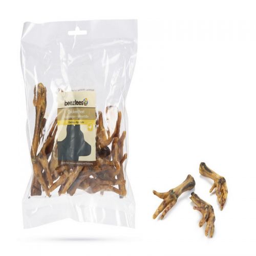 Beeztees Kippenpoten - Hondensnack - 200 gram