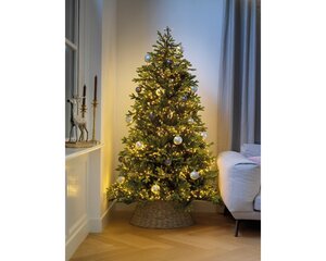 Lumineo tree lights led cluster lig zwart/warm wit 600cm-768 - afbeelding 9