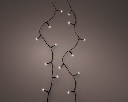 Lumineo tree lights led basic light zwart/warm wit 300cm-40L - afbeelding 5