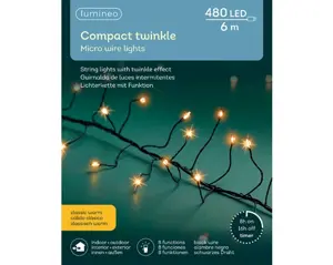 LUMINEO TREE LIGHTS Microled compact l6m-480l kwrm - afbeelding 5