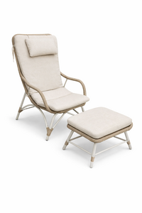 Own Living Amada relax stoel met footstool