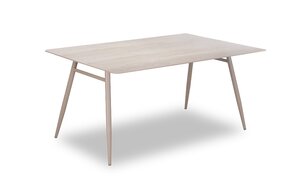 Own Living Karina dining tafel 160cm, Frame ALU Cashmere, Sintered stone