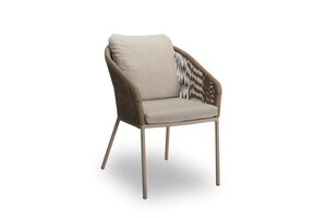 Own Living Masie dining stoel, Sahara dust, , Frame ALU Pearl