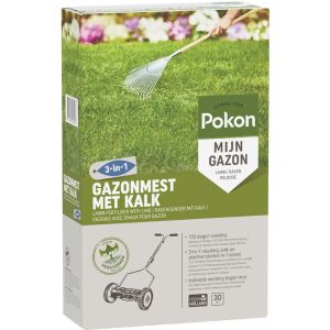 Pokon Gazonmest met Kalk 3-in-2 - afbeelding 3