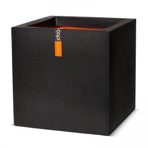 Capi pot vierkant smooth nl 50x50x50 zwart