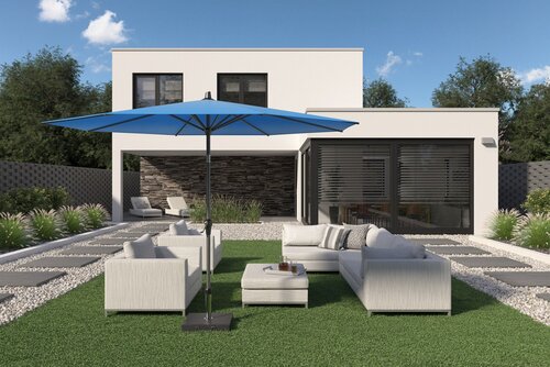 Platinum parasol Riva 250x250 taupe - afbeelding 3