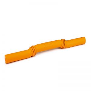 Beeztees Sumo Fit Stick - Hondenspeelgoed - Rubber - Oranje - 50 cm