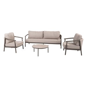 Taste 4SO Barolo loungeset – 3‑zits bank + 2 lounge stoelen + Vic salontafel