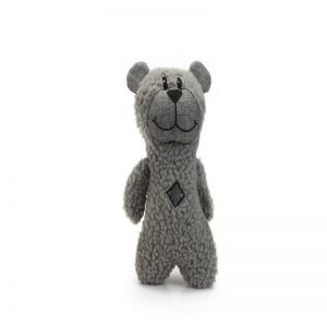 Beeztees Boris - Hondenspeelgoed - Textiel - Grijs - 23 cm