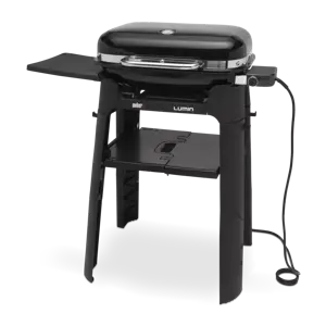 WEBER Lumin compact black w/stand, elek. - afbeelding 1